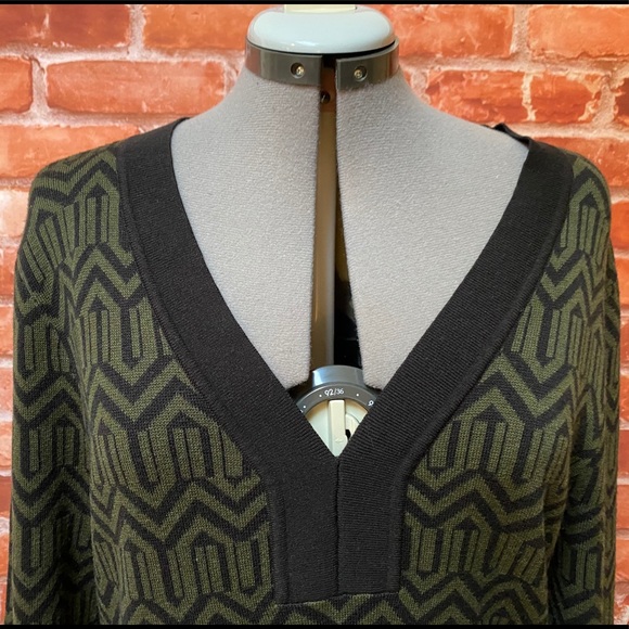 Laundy by Shelli Segal long sleeve knit dress - Picture 3 of 9